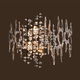 aplique de estilo / de interior / de latón / de cristal Swarovski®