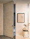 puerta de interior / de madera / de aluminio / abatible