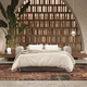 sofá cama / contemporáneo / de tejido / blanco