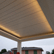 cobertura para pérgola corrediza / con protección solar / de aluminio / para uso residencial