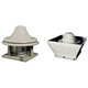 ventilador extractor / de techo / de cubierta / para cocina profesional