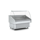 vitrina refrigerada armario / para pescadería / de acero inoxidable / con puerta corredera