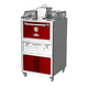 horno de carbón / asador / con ventilador / colocación libre