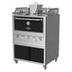 horno de carbón / asador / con ventilador / colocación libre