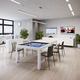 mesa de billar contemporánea / para uso residencial / para el sector profesional / de acero termolacado