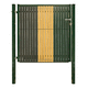 puerta para jardín de acero galvanizado