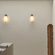 aplique contemporáneo / de interior / de latón / de vidrio soplado