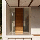 panel para interiores / para puerta / doméstico / sostenible