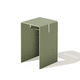 mesa alta contemporánea / de aluminio / con base de aluminio / rectangular