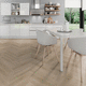 parquet multicapa / de roble / espina de pescado / texturizado
