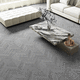 suelo laminado de HDF / flotante / aspecto madera / para uso residencial