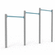 barra de tracción triple / de metal / de exterior / para parque infantil