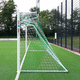 portería de fútbol de aluminio / para sellar / blanca / con tratamiento de pintura termolacada