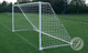 portería de fútbol de metal / transportable / plegable / blanca