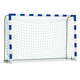 red de balonmano de polietileno / verde / trapezoidal / malla cuadrada