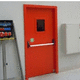 puerta de interior / de acero / corredera / de 2 batientes