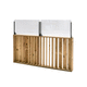 separador de espacios de madera / para restaurante / para hotel / para terraza