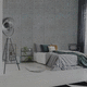 revestimiento de pared aspecto hormigón / para interior / para exterior / de tejido acrílico