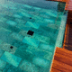 baldosa de interior / para piscina / para playa de piscina / de pared