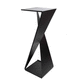 pedestal contemporáneo / de acero / a medida / para escultura