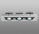 downlight empotrable / montado en superficie / LED / redondo