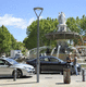 farola de aluminio fundido / urbana / de jardín / contemporánea