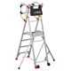 escalera pequeña para el sector profesional / contemporánea / para plataforma / de trabajo
