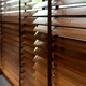 persiana veneciana / para ventana / de madera / de bambú