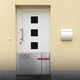 barrera antiinundaciones / levadiza / de aluminio anodizado / para puerta