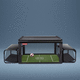estructura para subsoccer negra