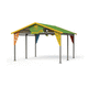 cenador de polietileno de alta densidad PEHD / de polietileno de alta densidad PEHD / con estructura de metal / para parque infantil