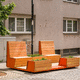 parklet modular / con jardinera integrada
