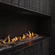 chimenea de bioetanol / empotrable / adosada / sin conducto