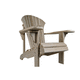 silla de jardín adirondack / contemporánea / para terraza / de playa