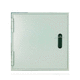 trampilla de inspección para muro / rectangular / de acero galvanizado / encastrable