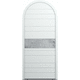 puerta de entrada / de roble / de pino / de aluminio