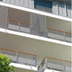 bloque de celosía de aluminio / de exterior