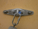 punto de anclaje de aluminio / de acero inoxidable / de seguridad