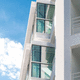ventana de aluminio / abatible / oscilobatiente / con vidrio doble