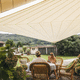 toldo vela impermeable / resistente a los UV / a medida / resistente al viento