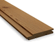 revestimiento de fachada en láminas / de pino / de madera modificada / horizontal