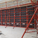 sistema de encofrado rectangular / de contrachapado / para muro / a medida