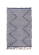 alfombra clásica / con motivos geométricos / rectangular / tejida a mano
