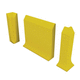protección de pared de acero inoxidable