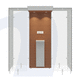 cabina para fumadores de interior / con filtro HEPA / abierta / semiabierta