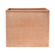 jardinera de terracota / rectangular / hecha a mano / de altura