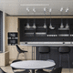 silla de bar contemporánea / de interior / de haya / de contrachapado