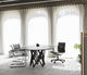 mesa de comedor contemporánea / de HPL / rectangular / redonda