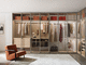 armario esquinero / modular / de pared / contemporáneo