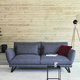 sofá contemporáneo / de tejido / gris / verde